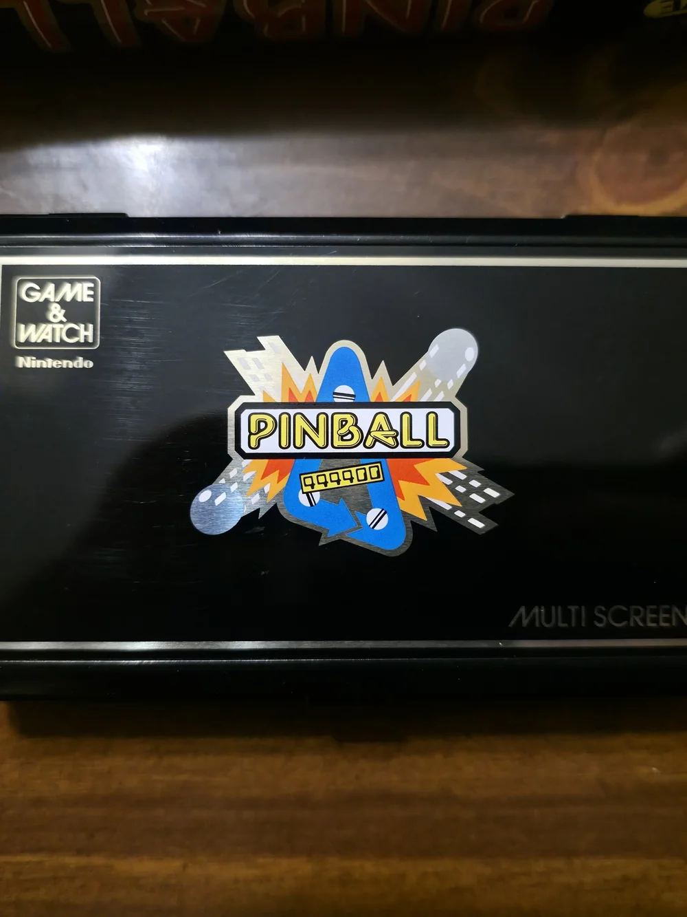 Nintendo Game & Watch Pinball Pocketsize Complete Tested And Working
